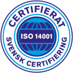 Certifierat ISO 14001 Svensk Certifiering